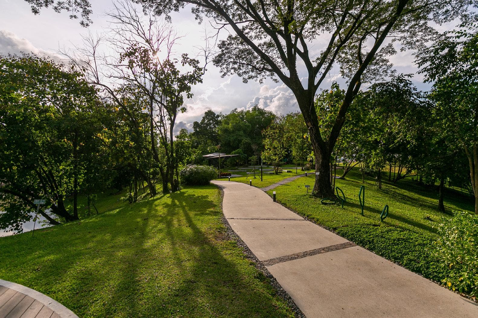 Aerial view of UP Diliman campus